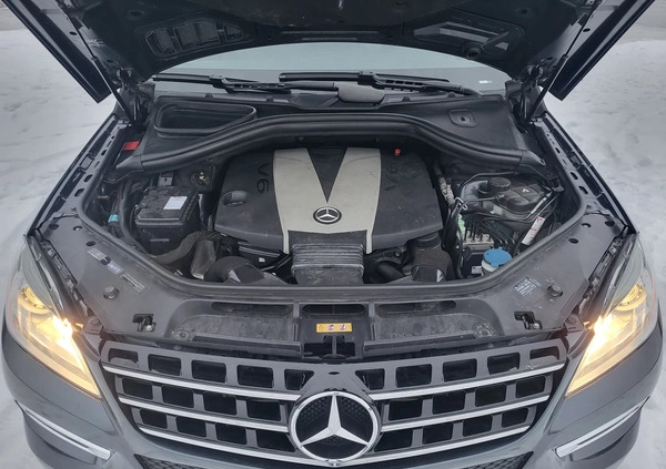 Mercedes-Benz ML cena 93500 przebieg: 53800, rok produkcji 2012 z Blachownia małe 407